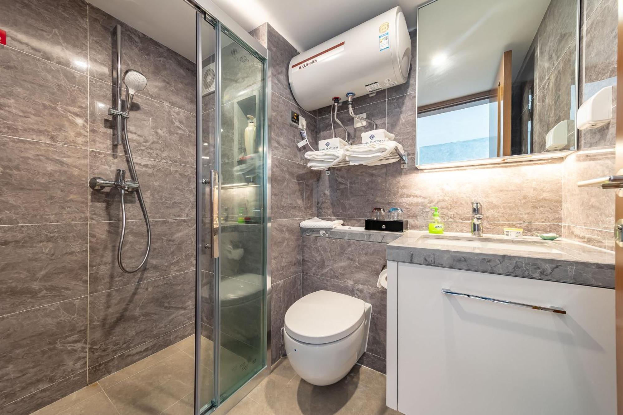 Boruisi Plaza Residence Apartment - Shenzhen Futian Convention & Exhibition Center Ngoại thất bức ảnh