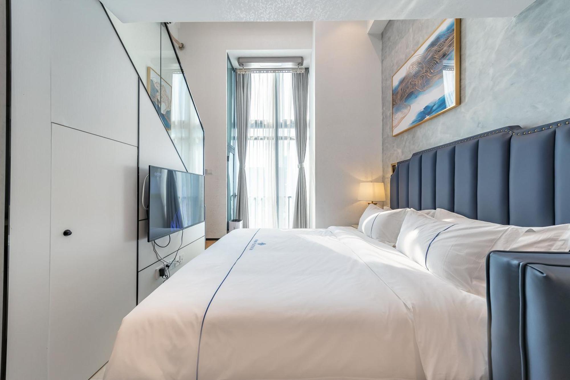Boruisi Plaza Residence Apartment - Shenzhen Futian Convention & Exhibition Center Ngoại thất bức ảnh