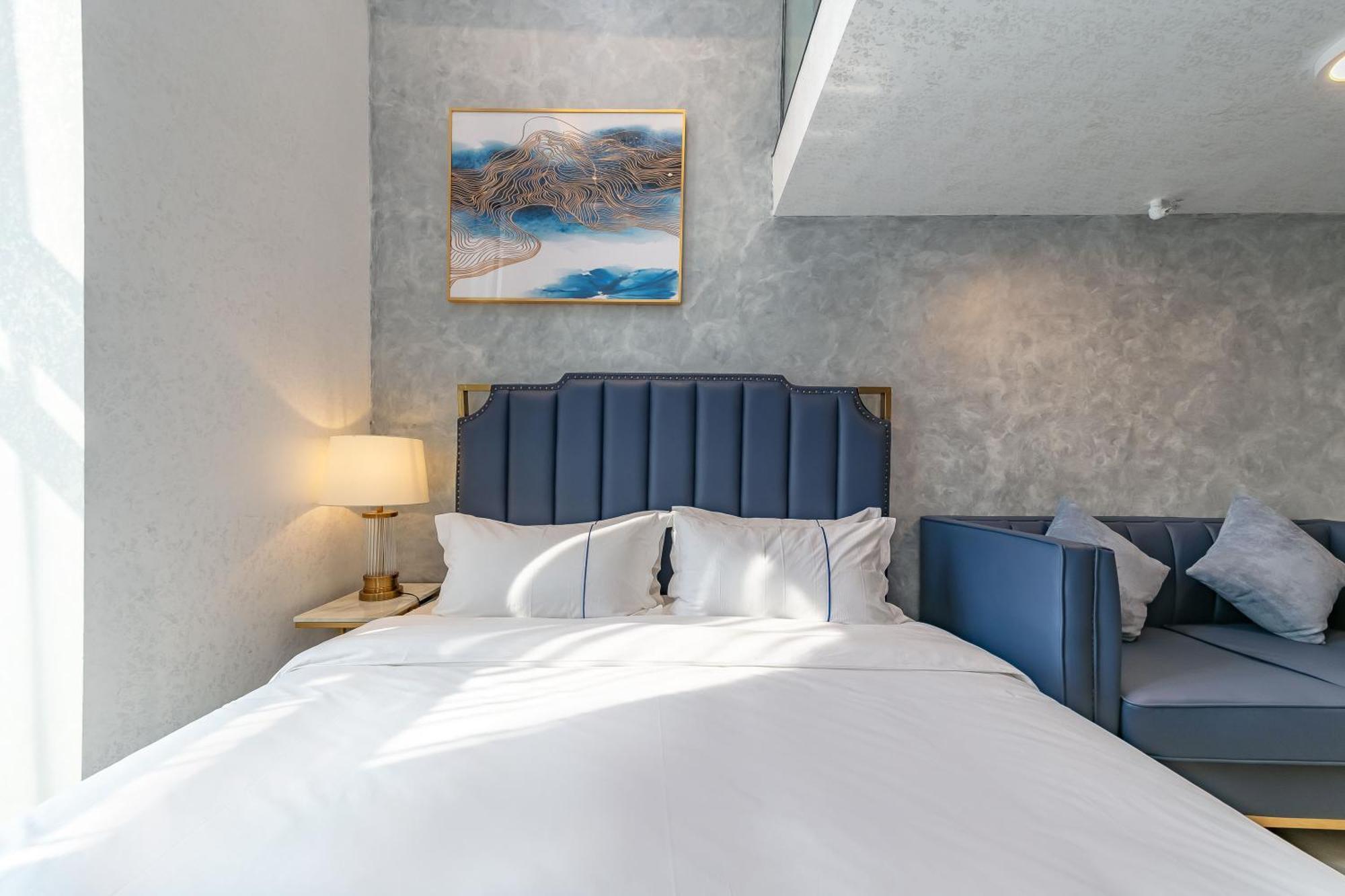 Boruisi Plaza Residence Apartment - Shenzhen Futian Convention & Exhibition Center Ngoại thất bức ảnh