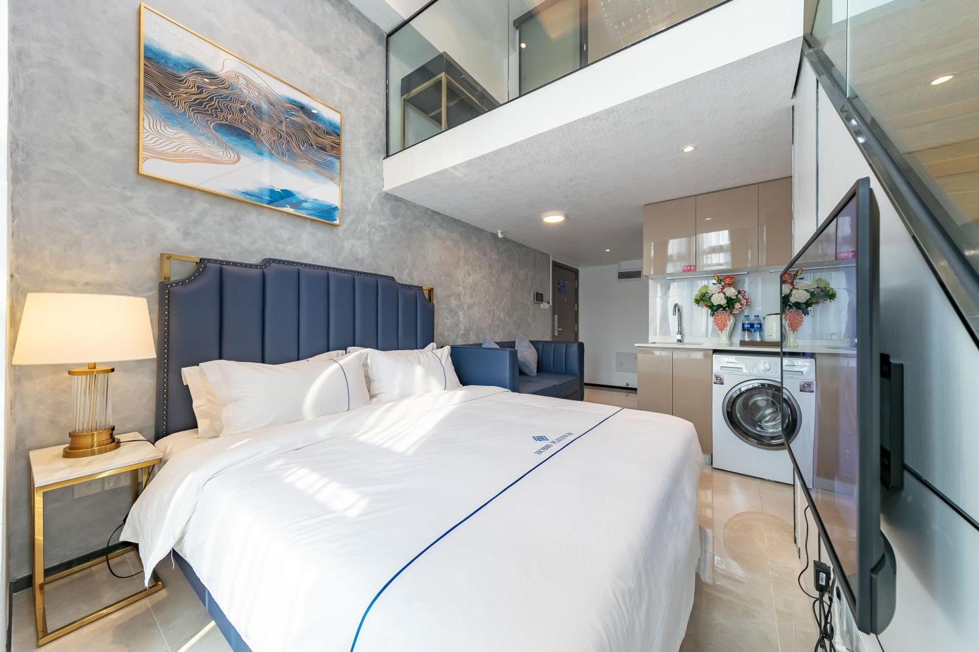 Boruisi Plaza Residence Apartment - Shenzhen Futian Convention & Exhibition Center Ngoại thất bức ảnh