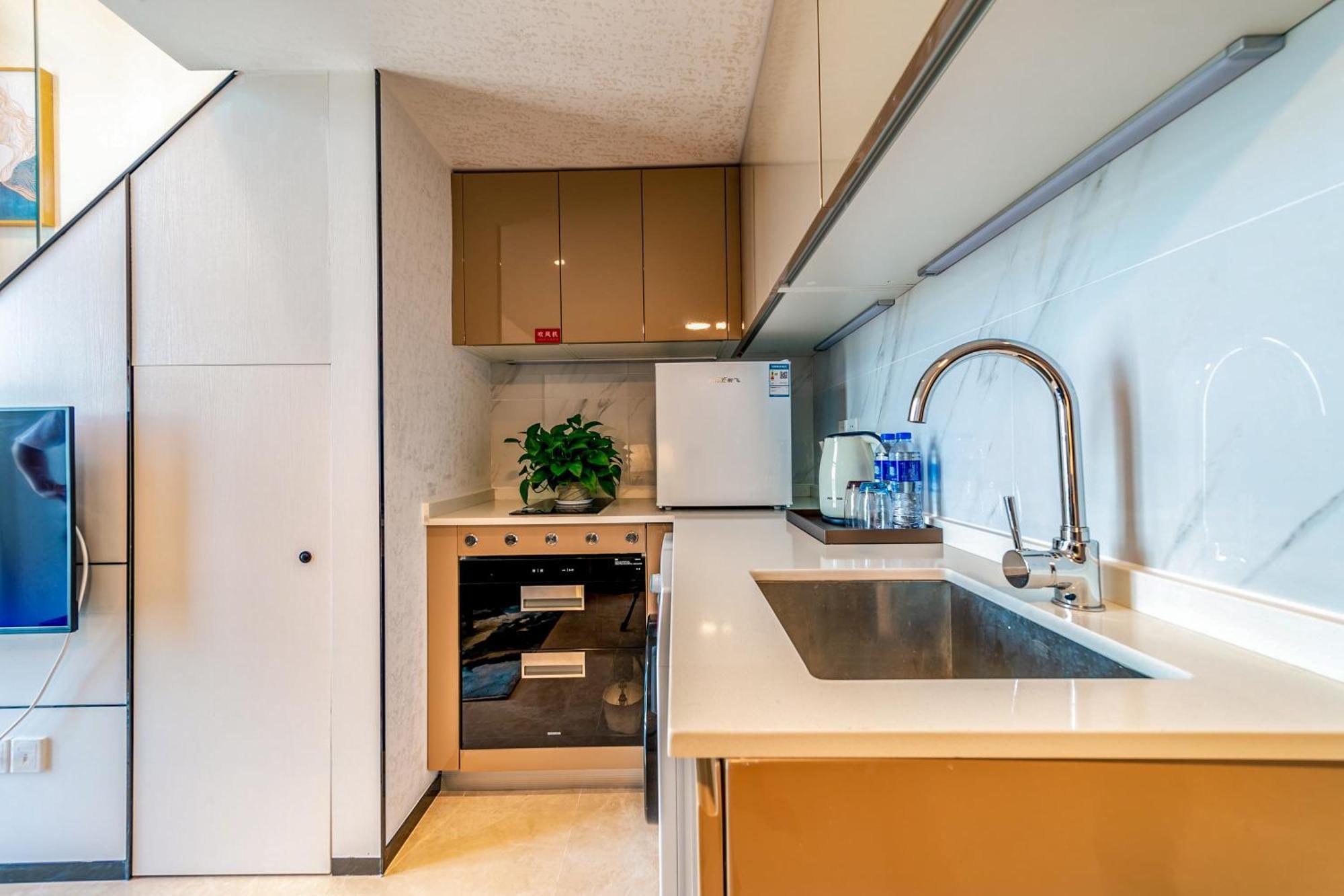 Boruisi Plaza Residence Apartment - Shenzhen Futian Convention & Exhibition Center Ngoại thất bức ảnh
