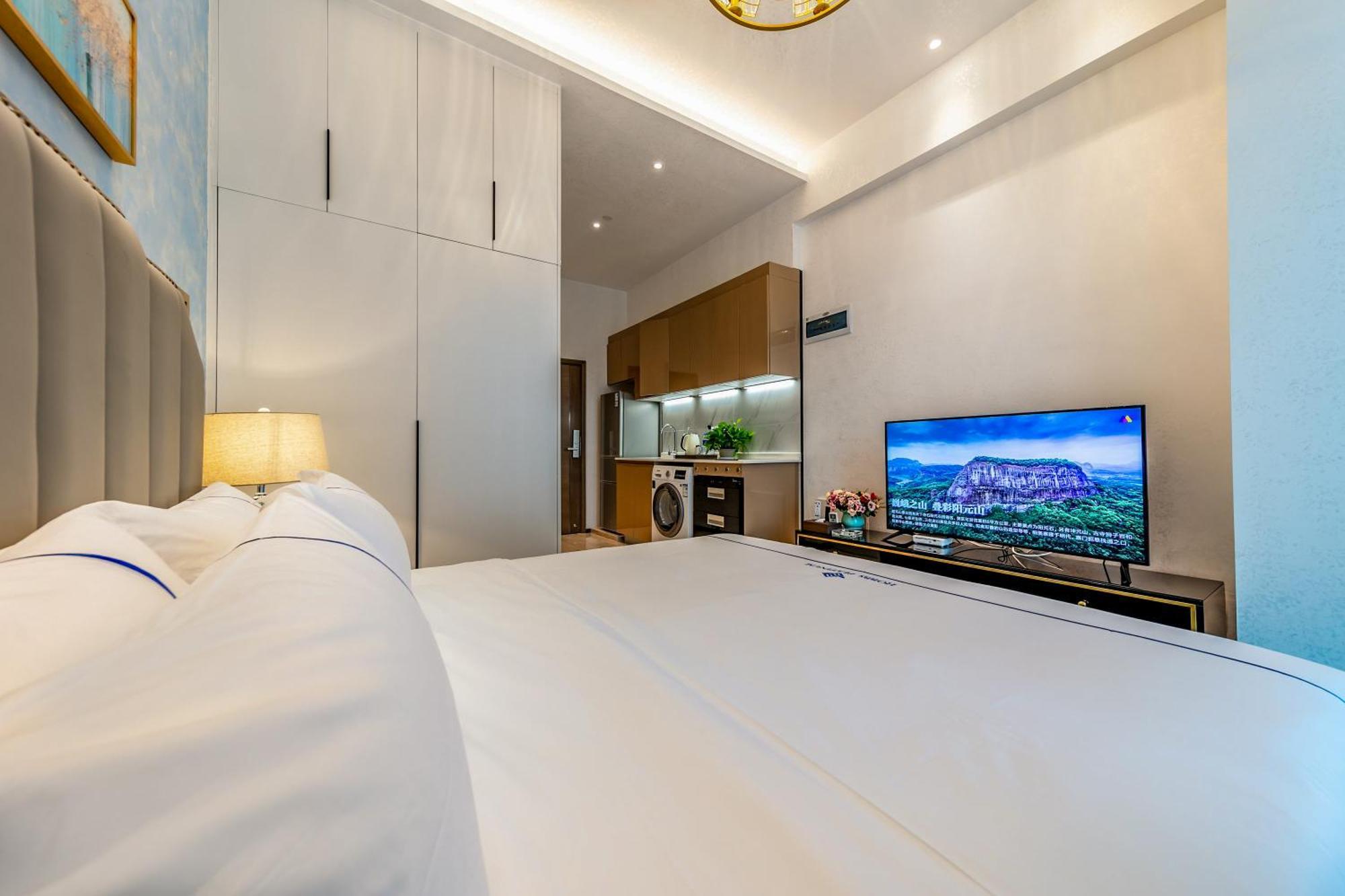 Boruisi Plaza Residence Apartment - Shenzhen Futian Convention & Exhibition Center Ngoại thất bức ảnh