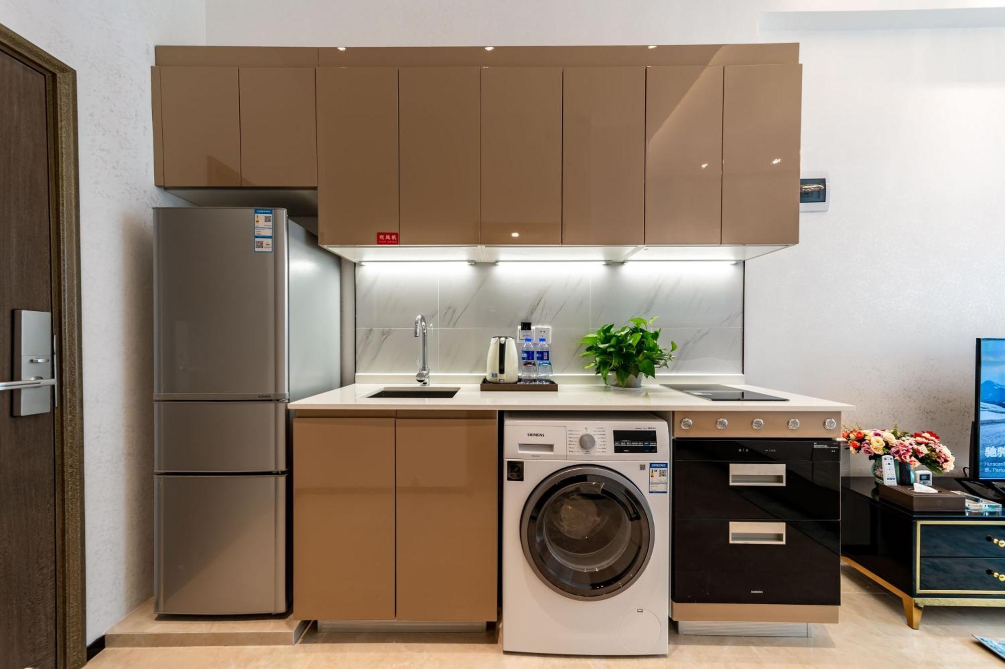 Boruisi Plaza Residence Apartment - Shenzhen Futian Convention & Exhibition Center Ngoại thất bức ảnh