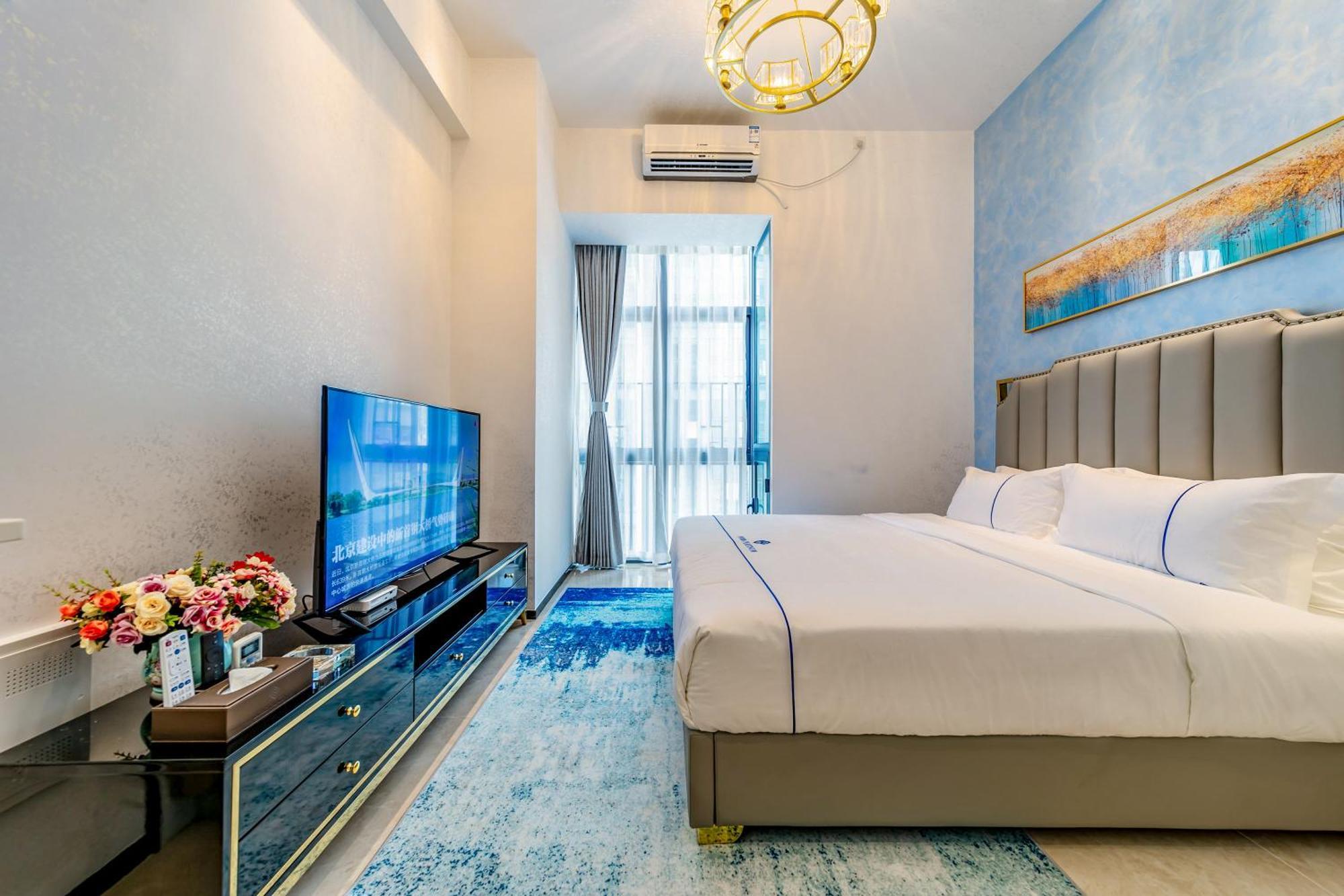 Boruisi Plaza Residence Apartment - Shenzhen Futian Convention & Exhibition Center Ngoại thất bức ảnh