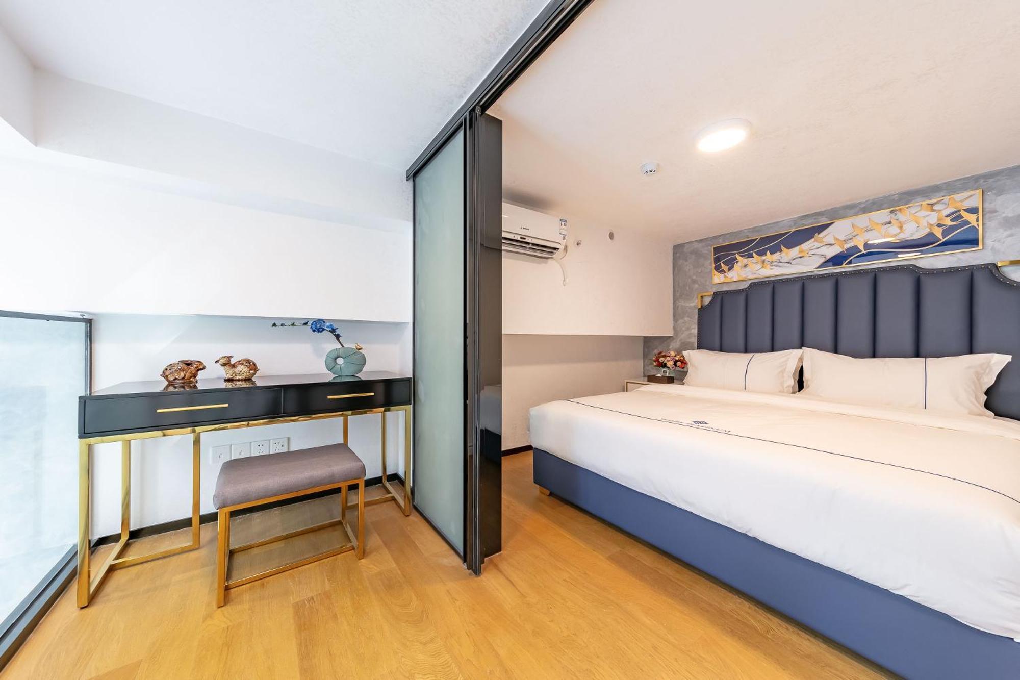 Boruisi Plaza Residence Apartment - Shenzhen Futian Convention & Exhibition Center Ngoại thất bức ảnh